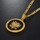 Albania Eagle Pendant Necklace