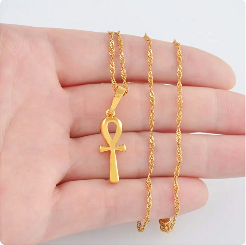 Ankh Cross Egyptian pendant Necklace