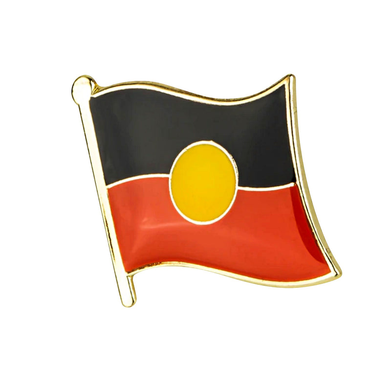 Australian Aboriginal Flag Lapel Pin