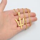Barbados Trident Pendant Necklace