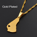 Barbados Heart Pendant Necklace