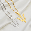 Barbados Trident Pendant Necklace
