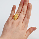 African Masks Portrait of Queen Mother Idia Ring