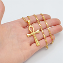 Ankh Cross Egyptian Pendant Necklace