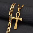 Ankh Cross Egyptian Pendant Necklace