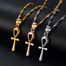 Ankh Cross Egyptian Pendant Necklace