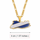 El Salvador Pendant Necklace
