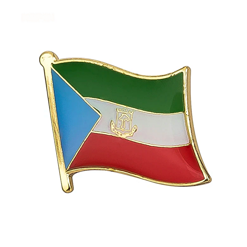 Equatorial Guinea Flag Lapel Pin