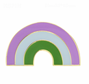 Genderqueer Pride Flag Rainbow Lapel Pin