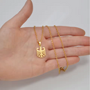 German Eagle Emblem Pendant Necklace