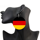 Germany Flag Drop Earrings