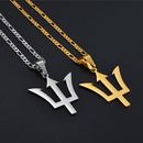 Barbados Trident Pendant Necklace