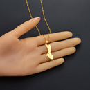 Guam Map Pendant Necklace