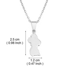 Guyana Map Pendant Necklace