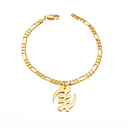 Gye Nyame Andikra Symbol Ankle Bracelet
