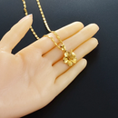 Hawaiian Guam Hibiscus Flowers Pendant Necklace