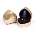 Heart-Shaped LED Light Gift ring box