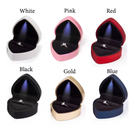 Heart-Shaped LED Light Gift ring box