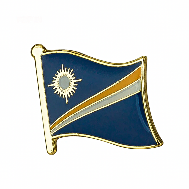 Marshall Islands Flag Lapel Pin