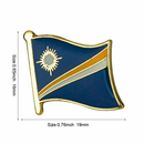 Marshall Islands Flag Lapel Pin