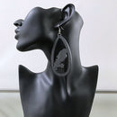 Martinique Map Drop Earrings