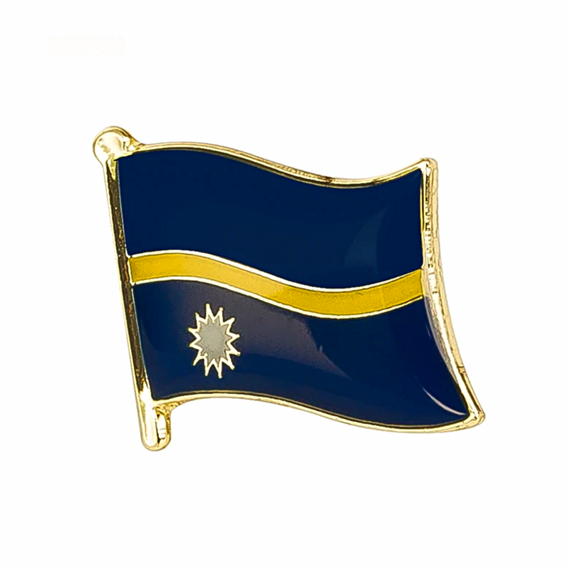 Nauru Flag Lapel Pin