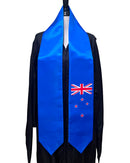 New Zealand Flag Graduation Stole