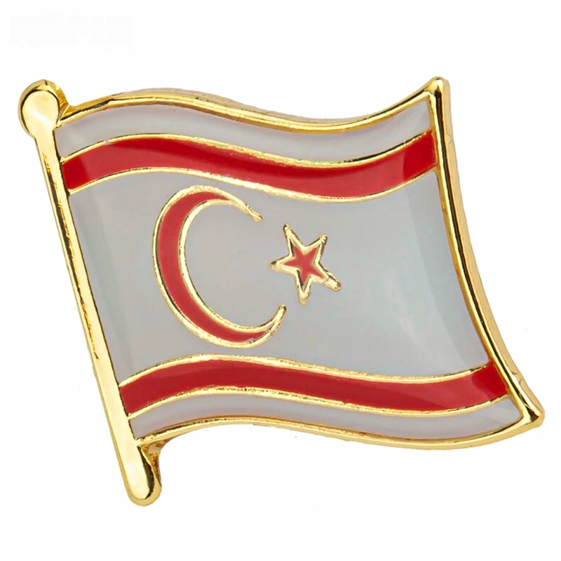 North Cyprus Flag Lapel Pin