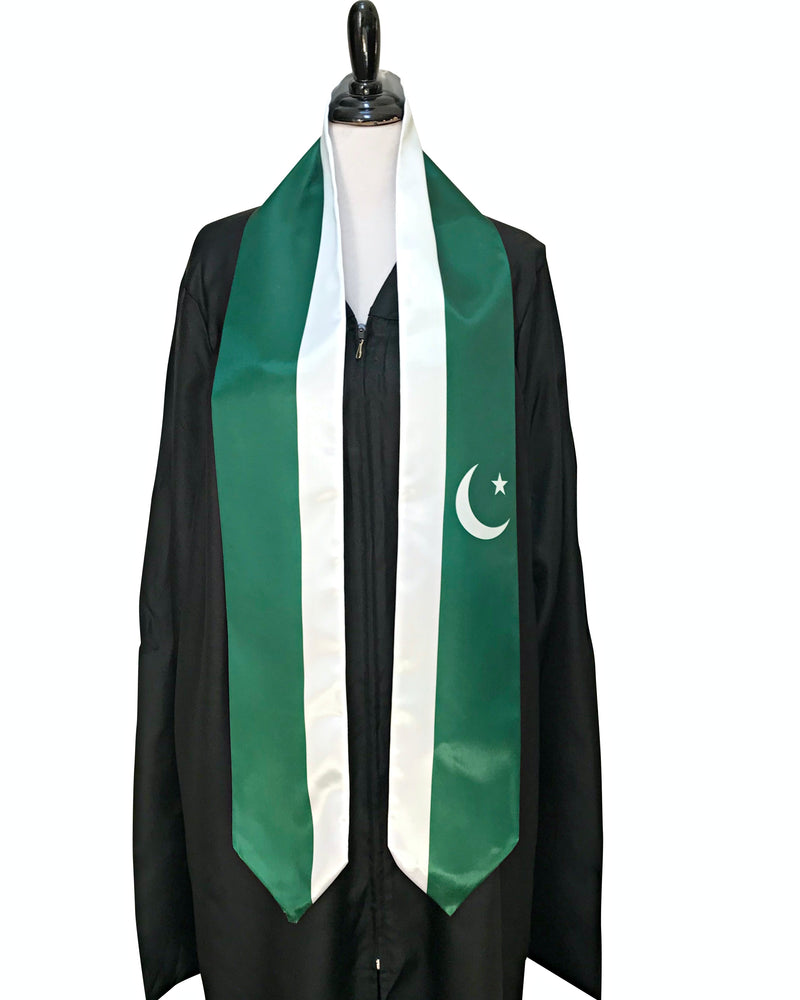 Pakistan flag Graduation stole