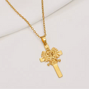 Poland Eagle Cross Pendant Necklace