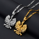 Poland Eagle Pendant Necklace
