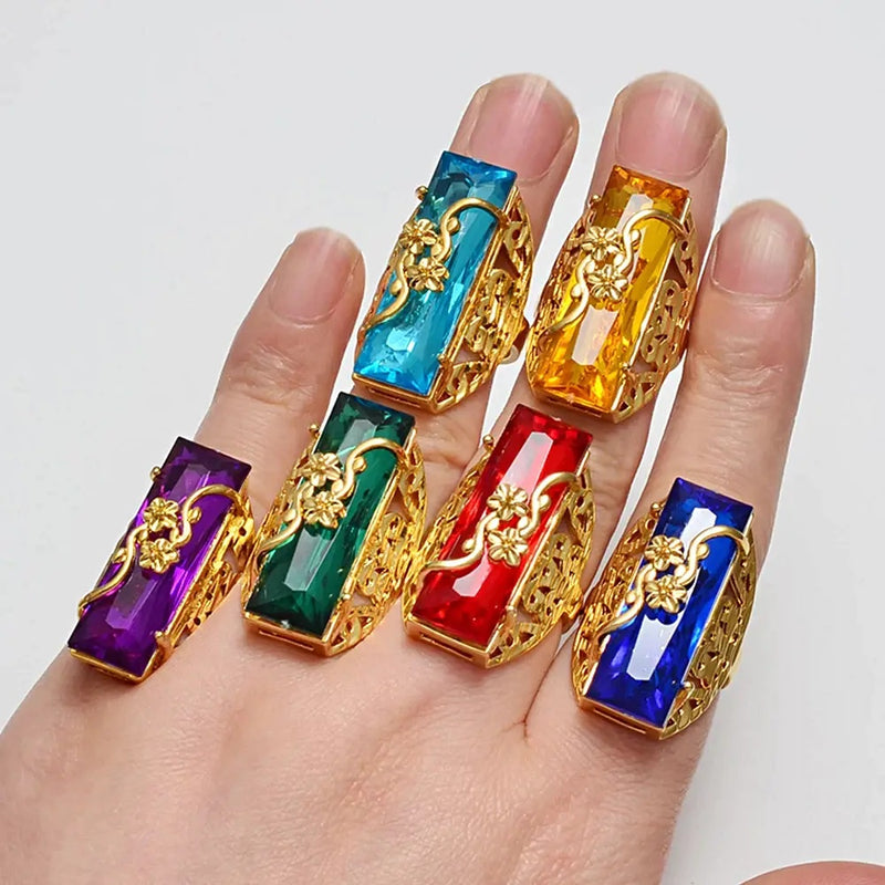 Colored stone Rings