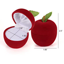 Red Apple Jewelry Gift Box