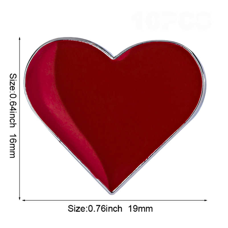 Red Heart Lapel Pin