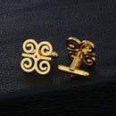 Dwennimmen Adinkra Symbols Cufflinks