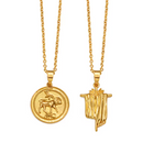 Mandaean Sabians Cross Symbol Pendant Necklace