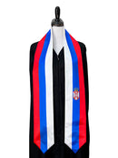 Serbia Flag Graduation Stole