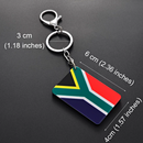 South Africa Flag Keychain