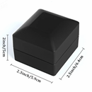 Square-Shaped LED Light Gift ring box