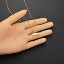 Turks and Caicos Islands Map Pendant Necklace