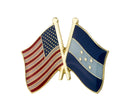 Honduras & USA Friendship Flag Lapel Pin