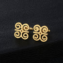Dwennimmen Adinkra Symbols Cufflinks