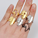 Africa Map Rings