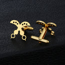 Akofena Adinkra Ghanaian Symbols Cufflinks