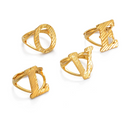 Initial Alphabet Letters Ring