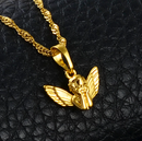 Mini Angel Pendant Necklace