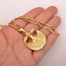 Fab Egyptian Goddess Pendant Necklace