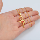 Ankh Cross Pendant with Eye of Horus Necklace
