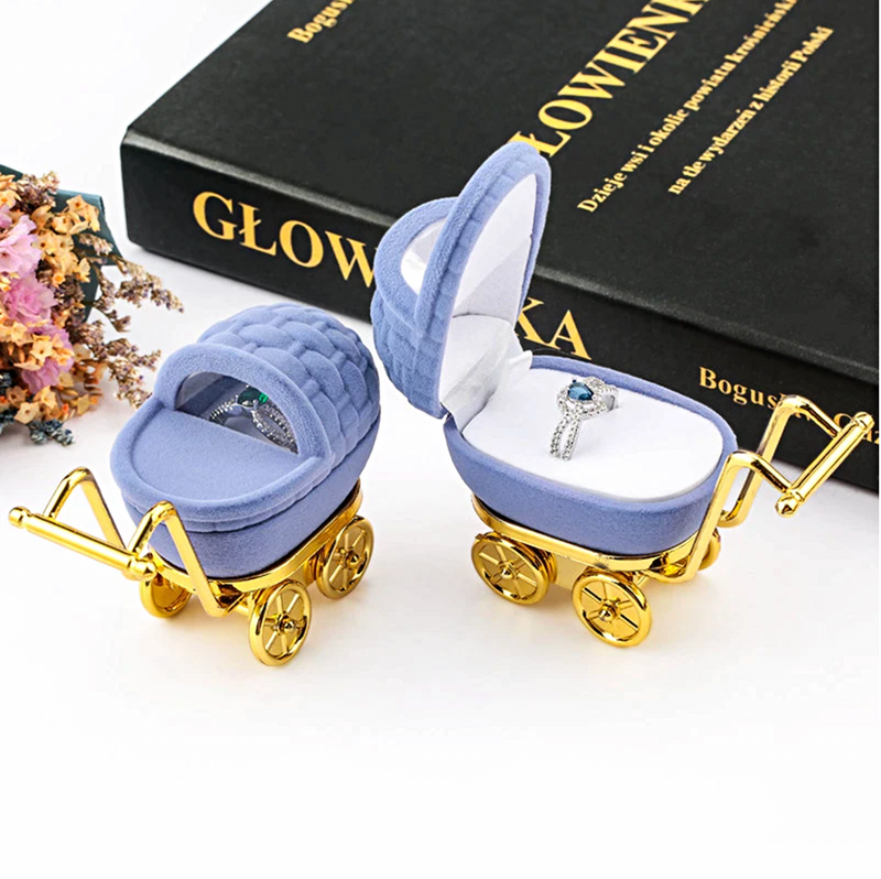 Baby Carriage Jewelry Gift Box