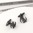 Gye Nyame Adinkra Ghanaian Symbols Cufflinks